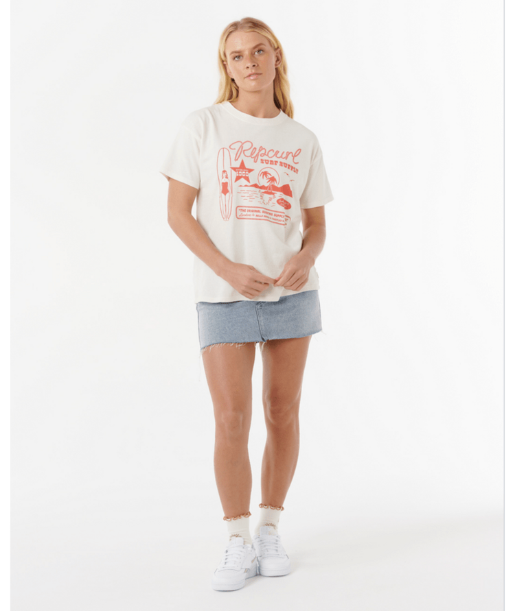 RIP CURL RIP CURL Surf Supply Relaxed Tee Bone