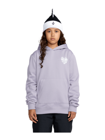 VOLCOM VOLCOM Youth Hydro Fleece Hoodie Lavender Aura