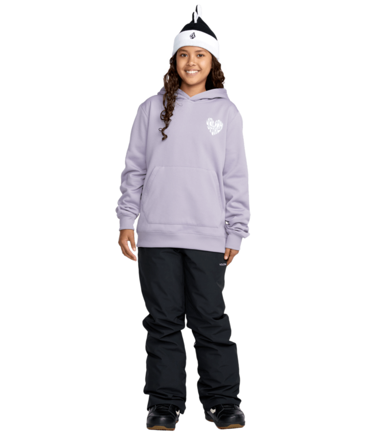 VOLCOM VOLCOM Youth Hydro Fleece Hoodie Lavender Aura