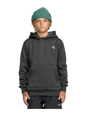 VOLCOM VOLCOM Youth Hydro Fleece Hoodie Dark Grey