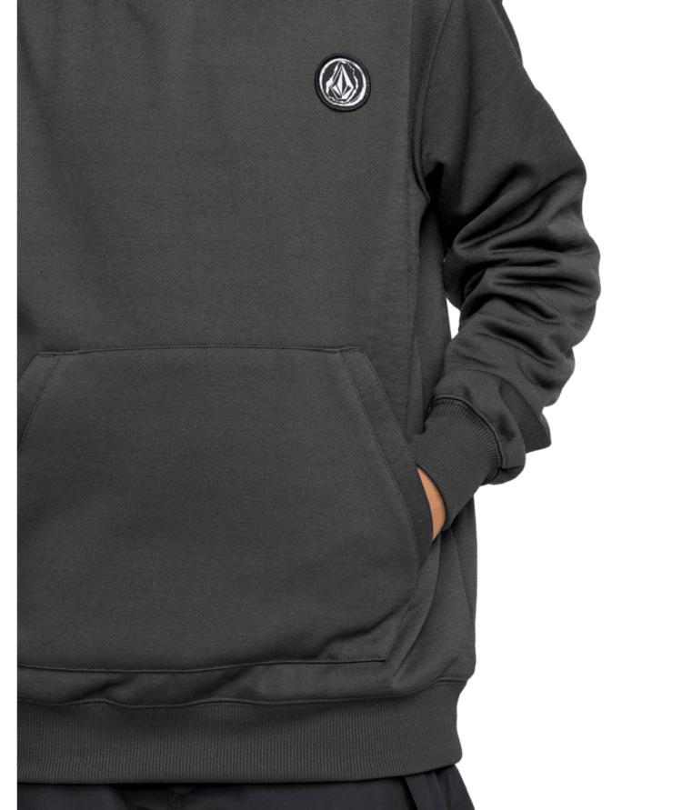 VOLCOM VOLCOM Youth Hydro Fleece Hoodie Dark Grey
