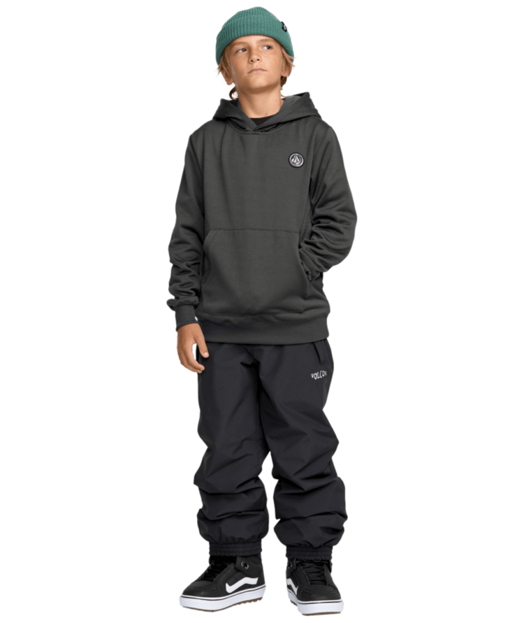 VOLCOM VOLCOM Youth Hydro Fleece Hoodie Dark Grey
