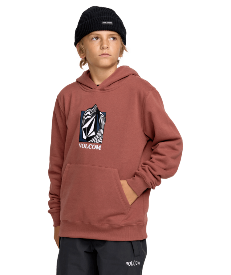 VOLCOM VOLCOM Youth Essential Hoodie Henna