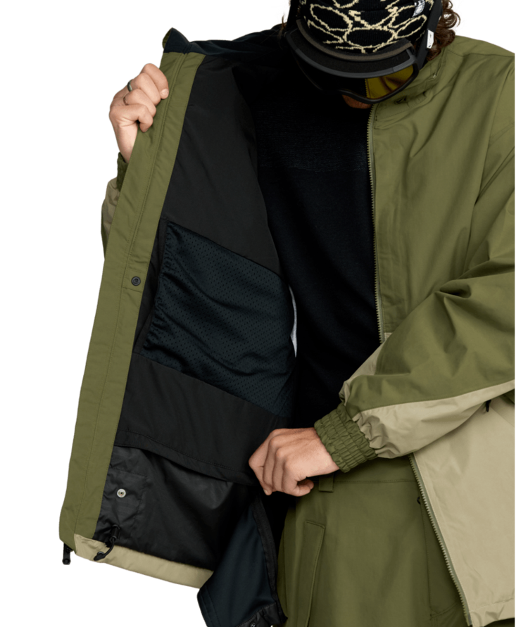 VOLCOM VOLCOM Longo Gore-Tex Jacket Dark Olive