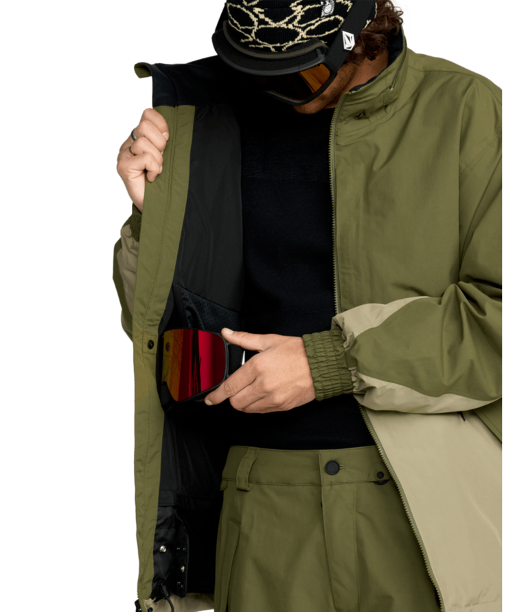 VOLCOM VOLCOM Longo Gore-Tex Jacket Dark Olive