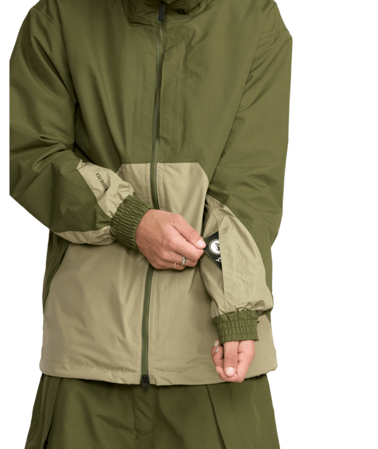 VOLCOM VOLCOM Longo Gore-Tex Jacket Dark Olive