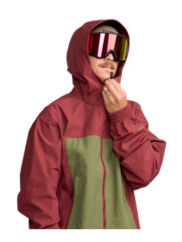 VOLCOM VOLCOM Arthur 3L Jacket Burnt Red