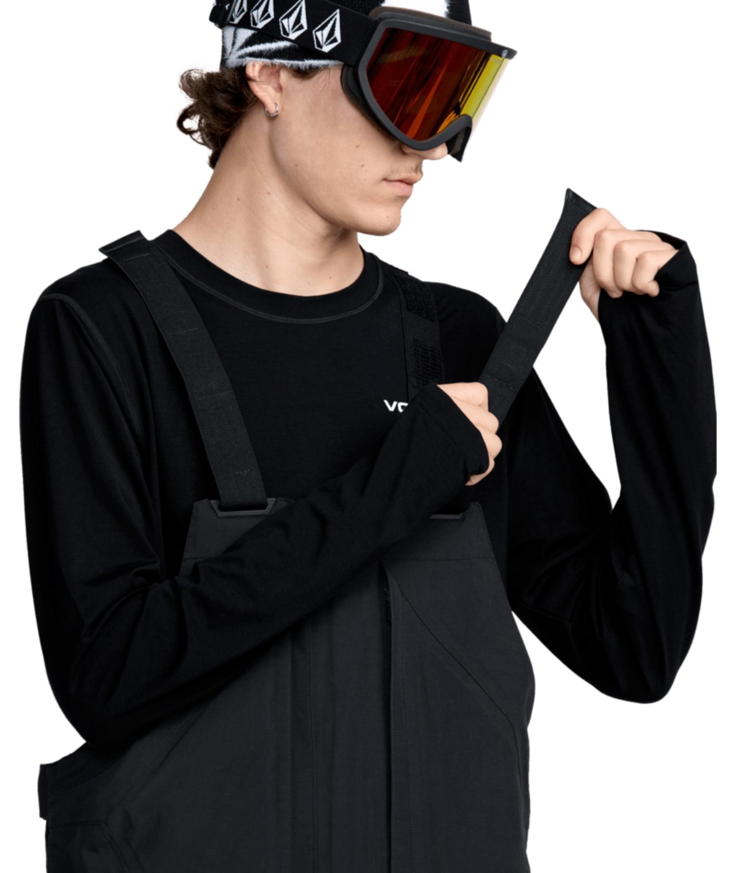 VOLCOM Rain Gore-Tex Bib Overall Black - Edge of the World | Fernie BC