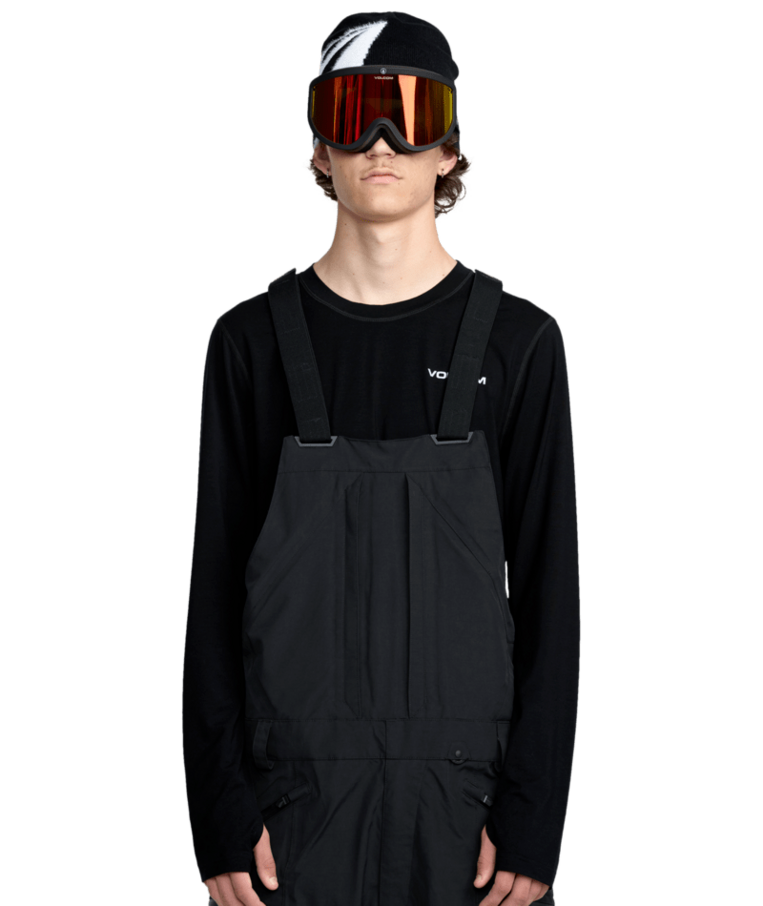 VOLCOM Rain Gore-Tex Bib Overall Black - Edge of the World | Fernie BC