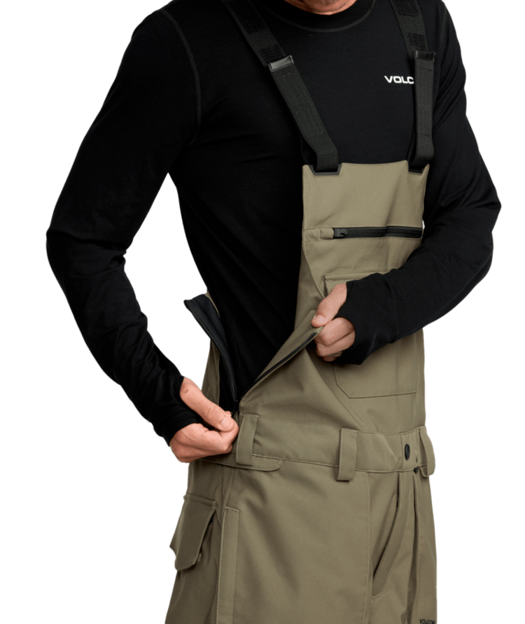 VOLCOM VOLCOM Roan Bib Overall Military