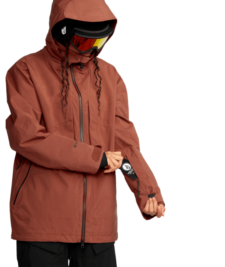 VOLCOM VOLCOM AT Stretch Gore-Tex Jacket Henna