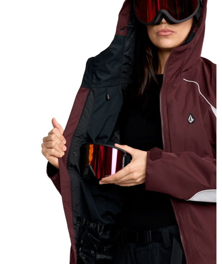 VOLCOM VOLCOM Stone Smokeshow 20K Jacket Oxblood