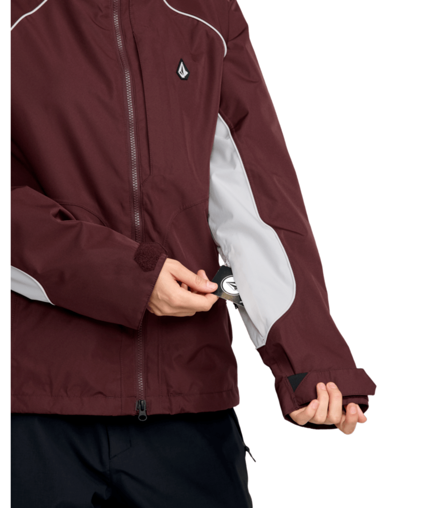 VOLCOM Stone Smokeshow 20K Jacket Oxblood - Edge of the World