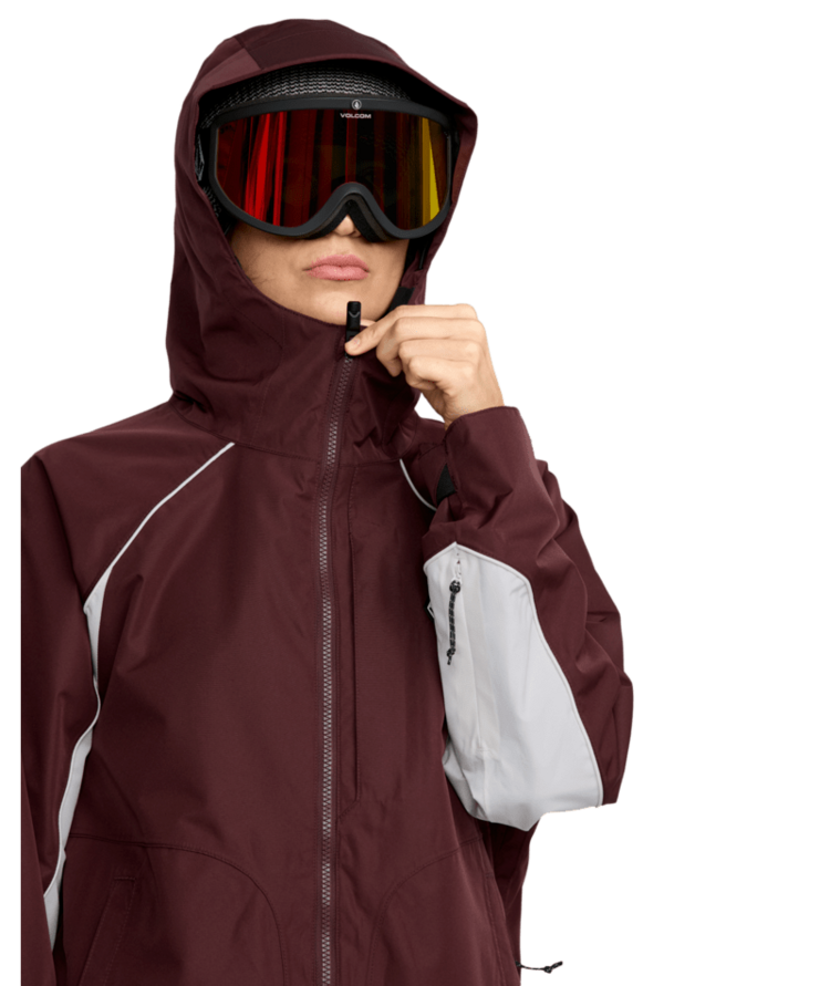 VOLCOM VOLCOM Stone Smokeshow 20K Jacket Oxblood