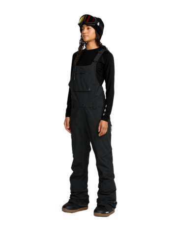 VOLCOM VOLCOM Ash Stretch Gore Bib Overall Black