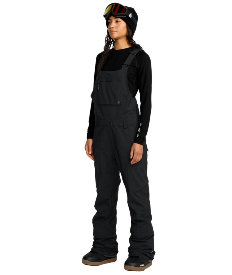 VOLCOM VOLCOM Ash Stretch Gore Bib Overall Black