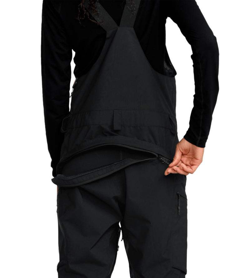 VOLCOM VOLCOM Ash Stretch Gore Bib Overall Black