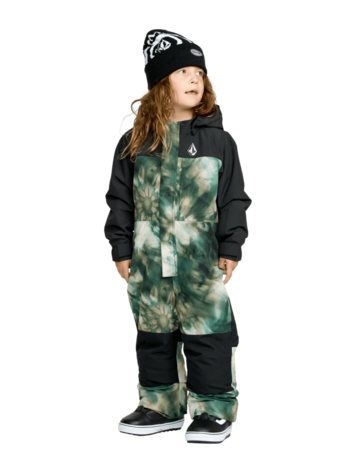 VOLCOM VOLCOM Youth Little Flurry One Piece Green