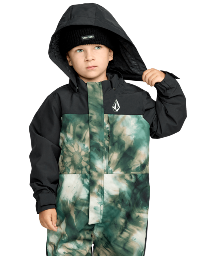 VOLCOM VOLCOM Youth Little Flurry One Piece Green