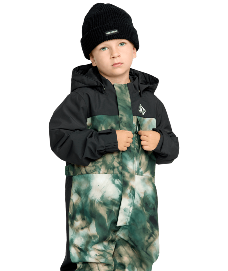 VOLCOM VOLCOM Youth Little Flurry One Piece Green
