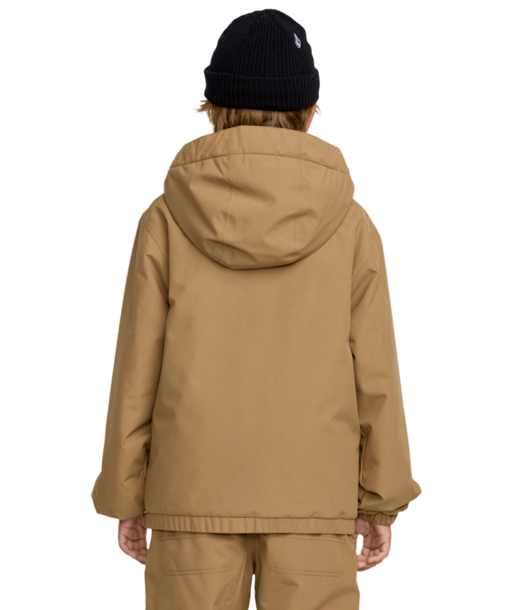 VOLCOM VOLCOM Youth Chaos Full Zip Jacket Bronze