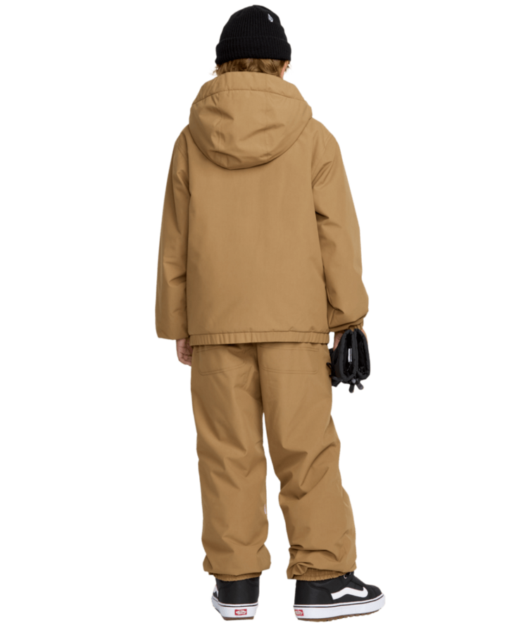 VOLCOM VOLCOM Youth Chaos Full Zip Jacket Bronze