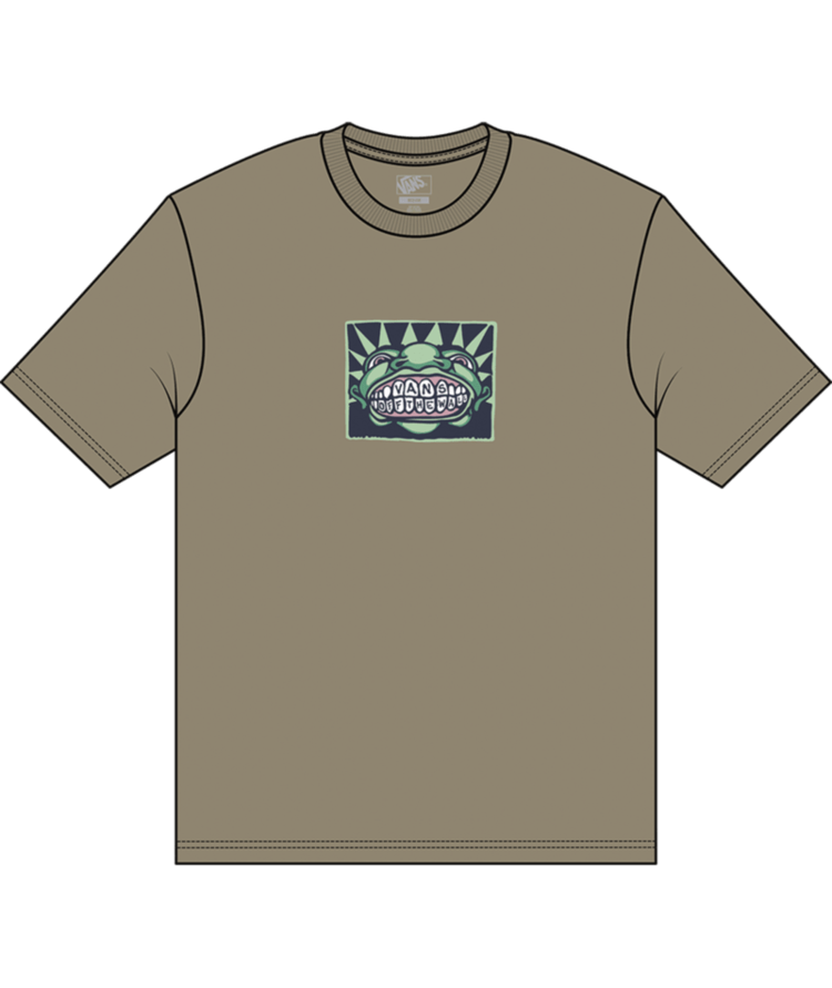 VANS VANS Big Kids Vans Mouf T-Shirt Bay Leaf