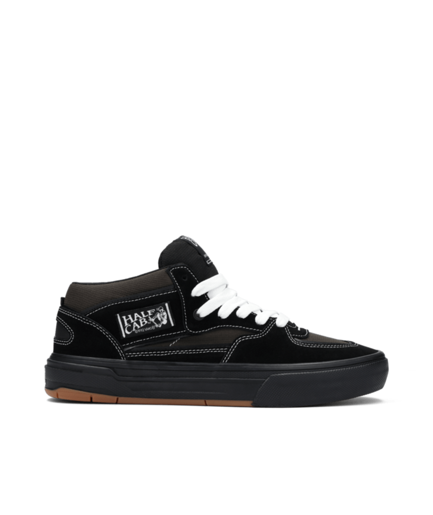 VANS Skate Half Cab Wafflecup Shoe Black/Asphalt - Edge of the