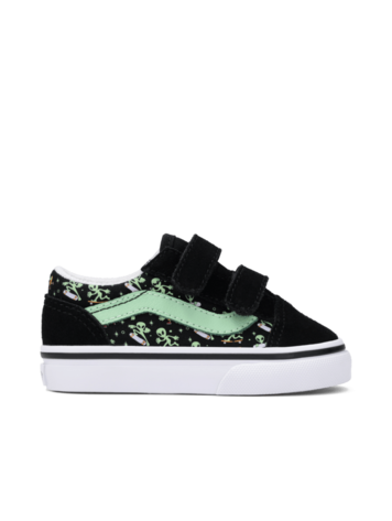 VANS VANS Toddler Old Skool V Shoe Black/Green