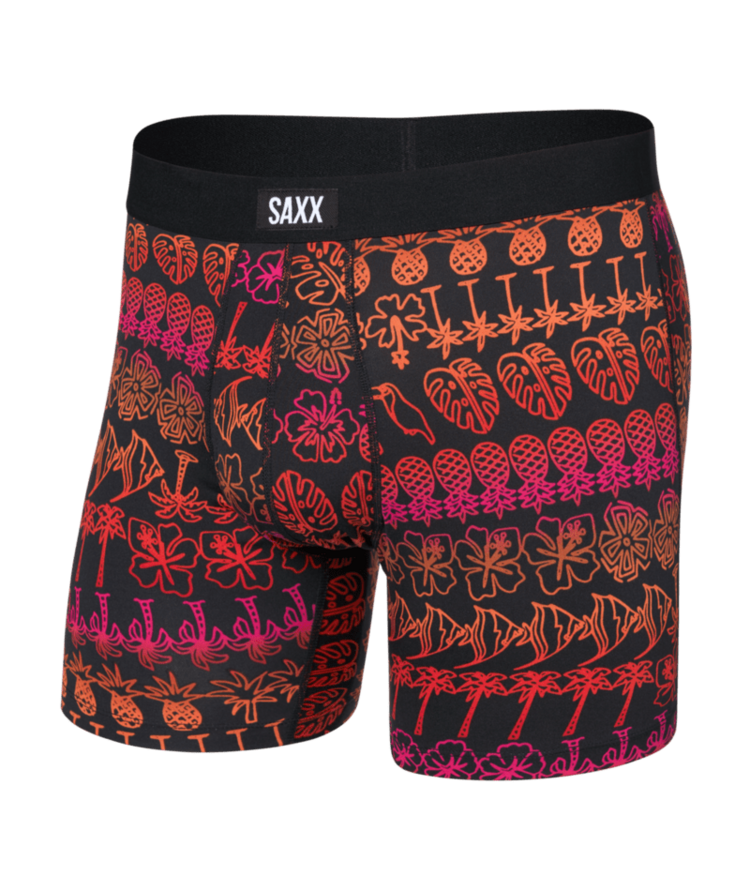 SAXX SAXX Daytripper Boxer Brief Tropical Lineup Black