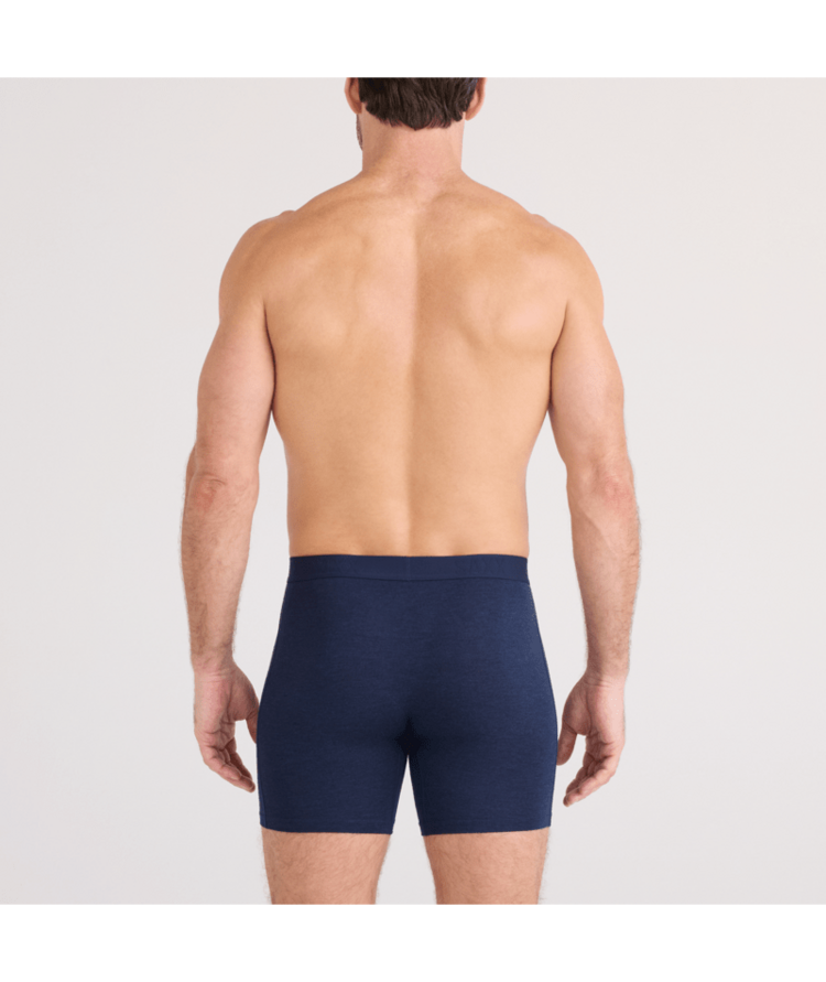 SAXX SAXX Vibe Xtra Soft Comfort Boxer Brief Fly Dark Heather Navy