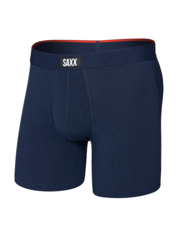 SAXX SAXX Vibe Xtra Soft Comfort Boxer Brief Fly Dark Heather Navy