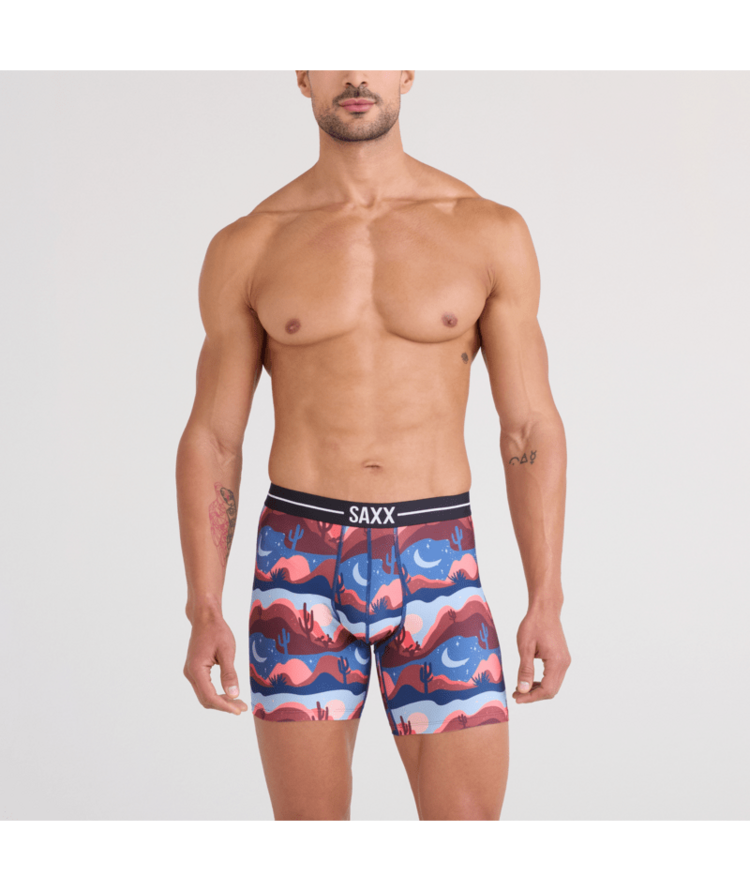 SAXX SAXX Volt Breathable Mesh Boxer Brief Canyon Daze Red Clay
