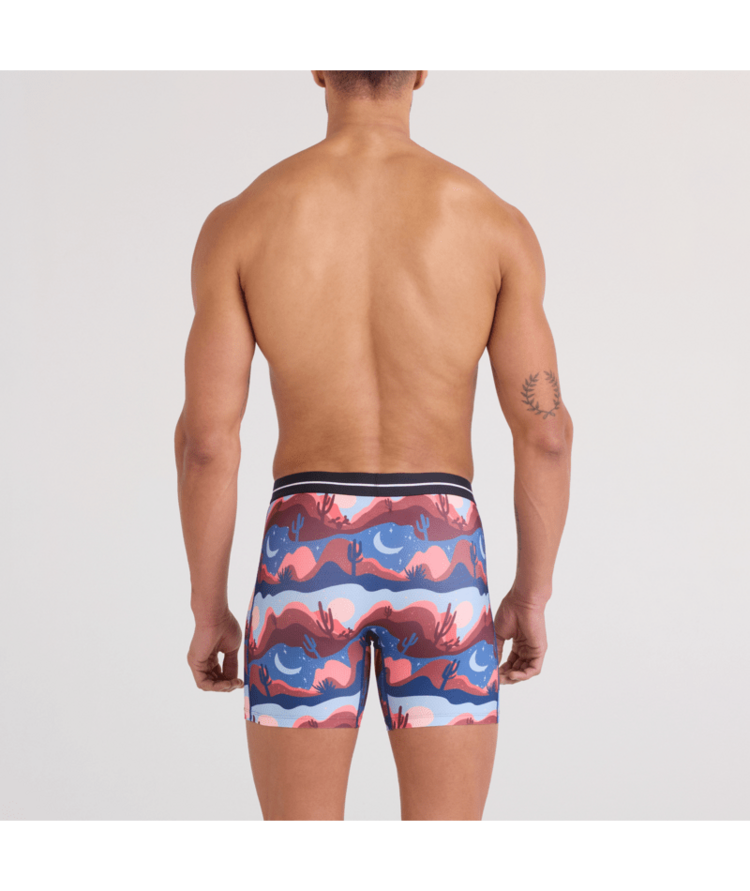 SAXX SAXX Volt Breathable Mesh Boxer Brief Canyon Daze Red Clay