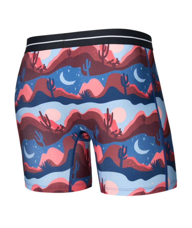 SAXX SAXX Volt Breathable Mesh Boxer Brief Canyon Daze Red Clay
