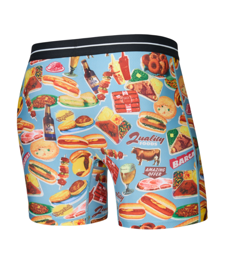 SAXX SAXX Volt Breathable Mesh Boxer Brief Quality Foods Multi