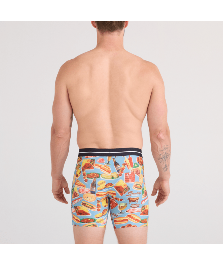 SAXX SAXX Volt Breathable Mesh Boxer Brief Quality Foods Multi