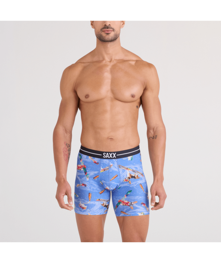 SAXX SAXX Volt Breathable Mesh Boxer Brief Haute Doggers Sail Blue