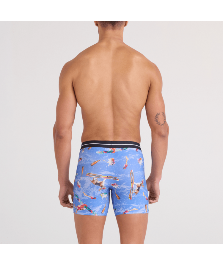 SAXX SAXX Volt Breathable Mesh Boxer Brief Haute Doggers Sail Blue