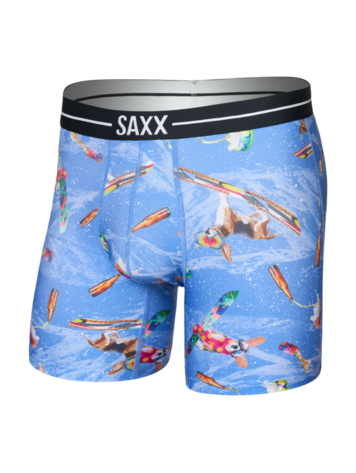 SAXX SAXX Volt Breathable Mesh Boxer Brief Haute Doggers Sail Blue