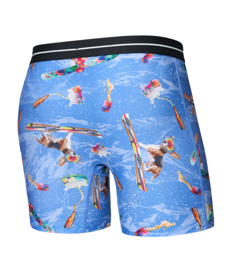 SAXX SAXX Volt Breathable Mesh Boxer Brief Haute Doggers Sail Blue