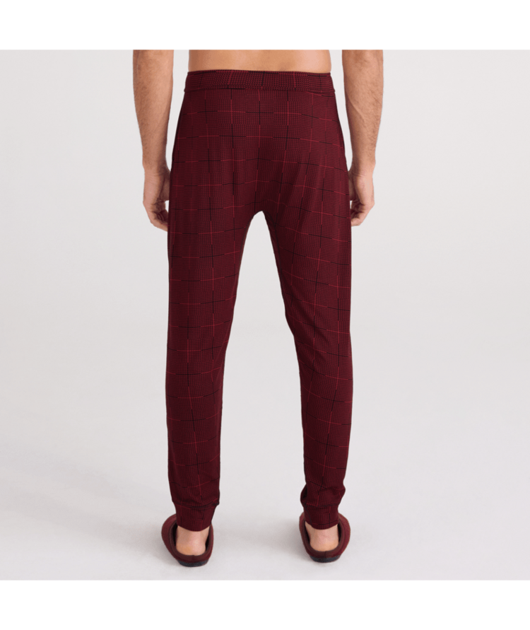 SAXX SAXX Snooze Pant Rad Plaid Cabernet