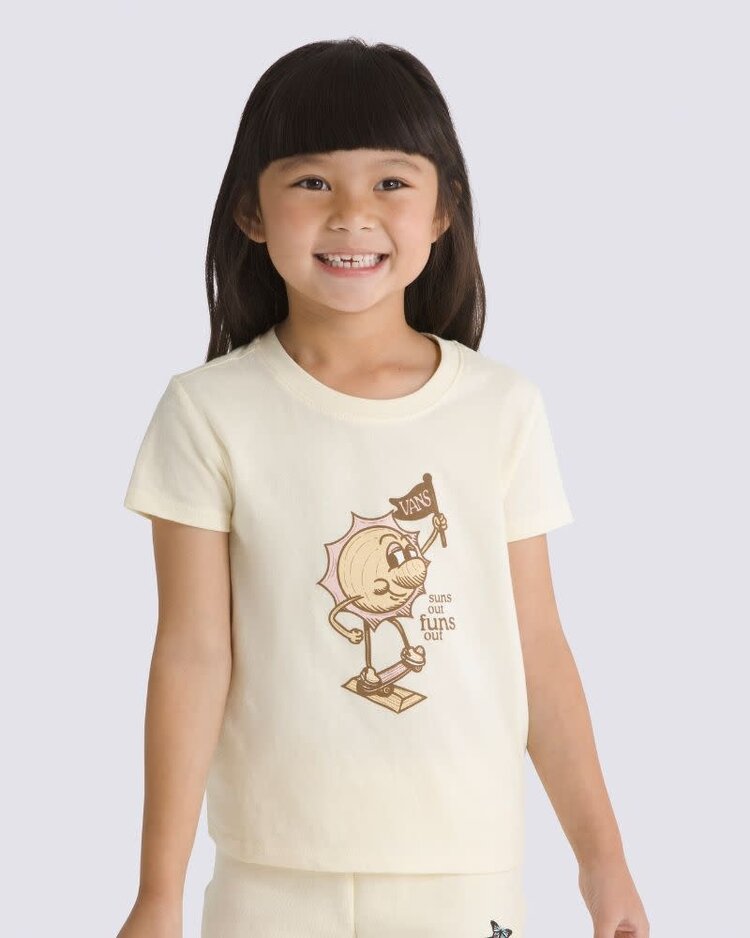 VANS VANS Kids Skate Sun Crew Tee Almond Oil