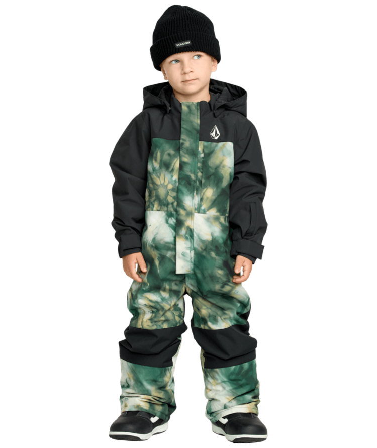 VOLCOM VOLCOM Youth Little Flurry One Piece Green