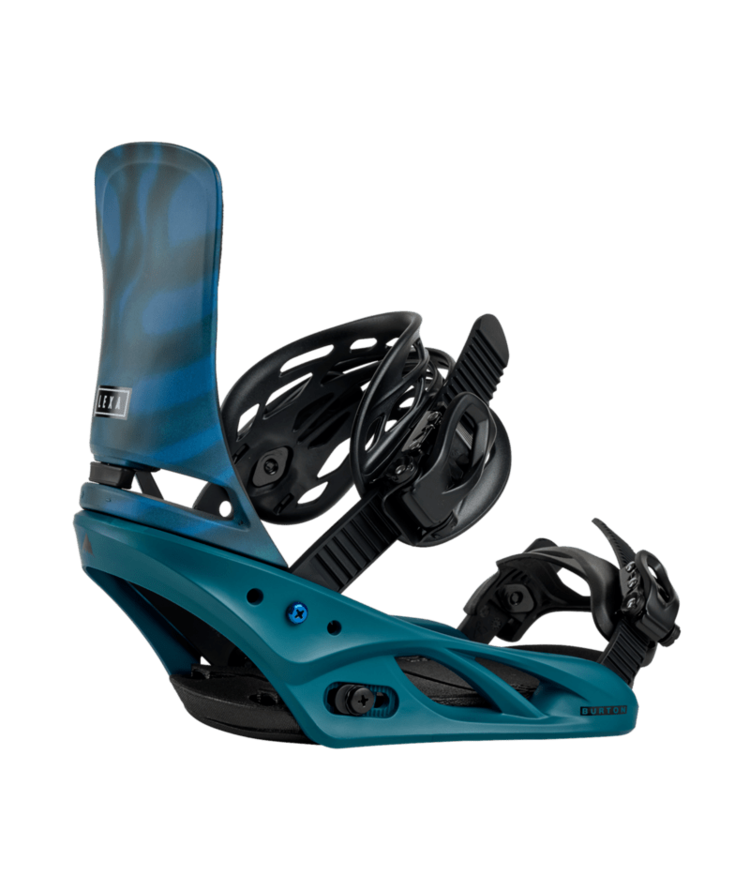 BURTON BURTON Women's Lexa Re:Flex Snowboard Bindings Evergreen Shatter