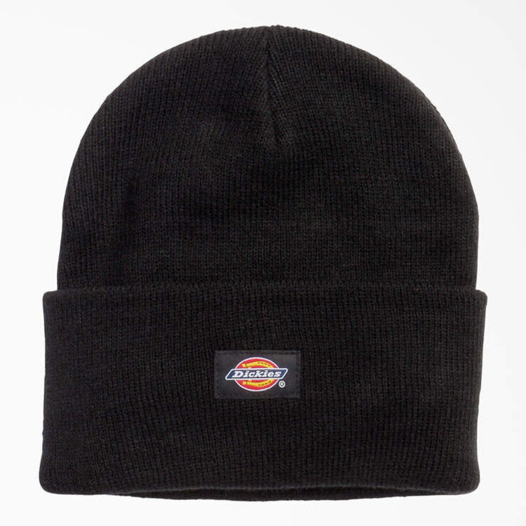 DICKIES DICKIES Knit Cuffed Tall Beanie Black