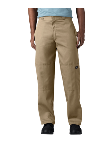 DICKIES DICKIES Mens Twill Double Knee Work Pant Khaki
