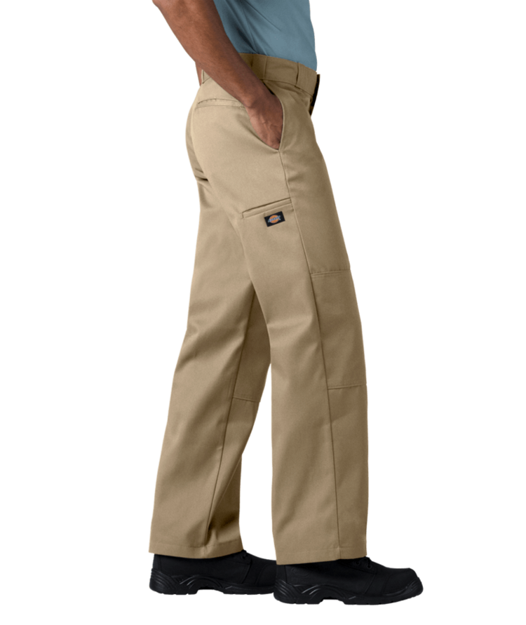 DICKIES DICKIES Mens Twill Double Knee Work Pant Khaki