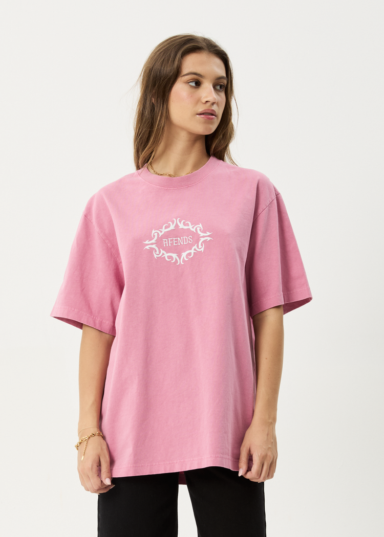 AFENDS AFENDS My Tribe Recycled Heavyweight Retro Fit Tee Marrakesh