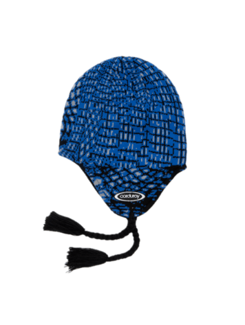 CORDUROY CORDUROY Tidal Earflap Beanie Blue